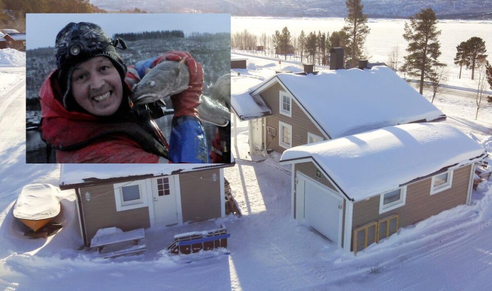 UTFORDRING. Bård Larsen skal selge hytten sin i Sverige, men en stengt grense skaper utfordringer.
