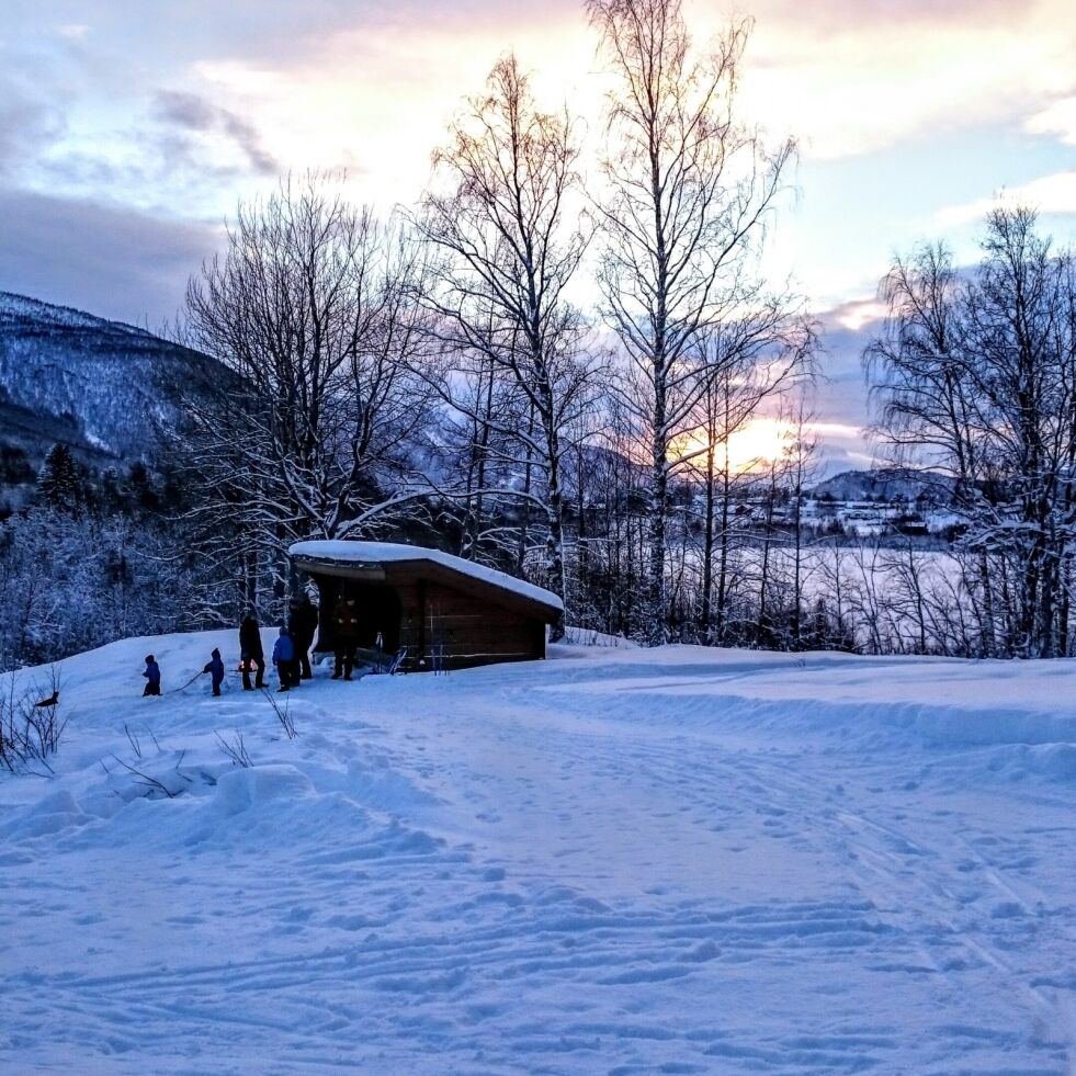 Det blir aktiviteter i Linebakken på årets Kom deg ut-dag i Saltdal.
 Foto: Solveig Annie Strøm