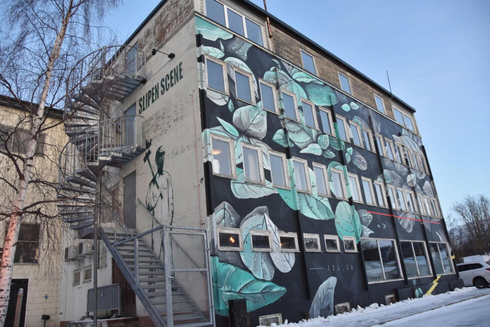 NYTT VEDTAK. Saltdal kommune har torsdag vedtatt å snarest gå i dialog med Blåfrostfestivalen med intensjon om å selge/avhende bygget.
 Foto: Linn Braseth-Gulliksen