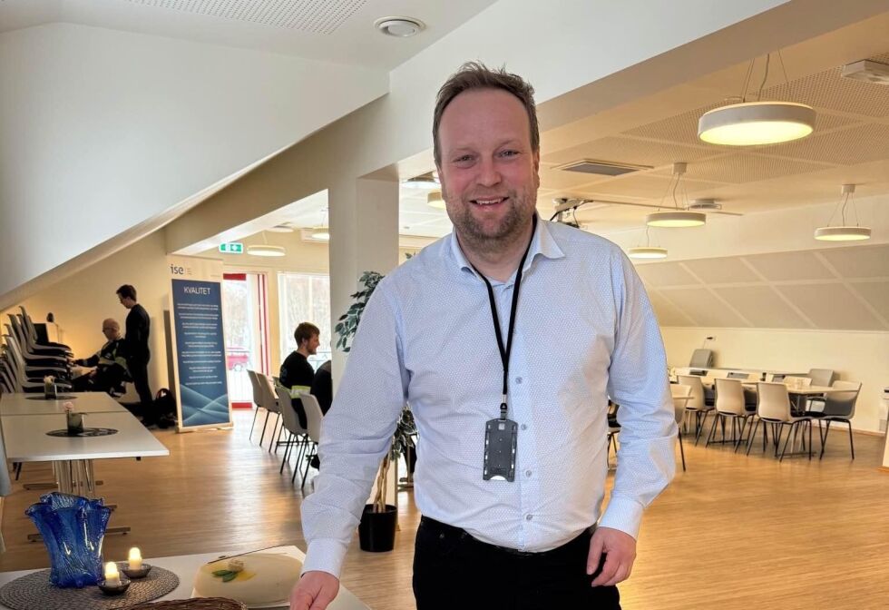 FORNØYD. Administrerende direktør Øystein Skaland i ISE AS kan smile over et knallår i fjor.
 Foto: ISE AS