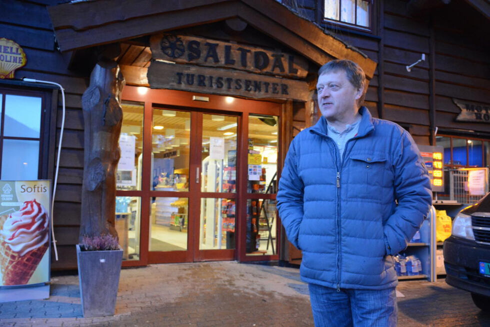 STORTRIVES. Halvard Olsen har hatt gode år på turistenteret i Saltdal, men velger nå å selge for å trappe ned sin egen jobbsituasjon.
 Foto: Foto: Helge Simonsen