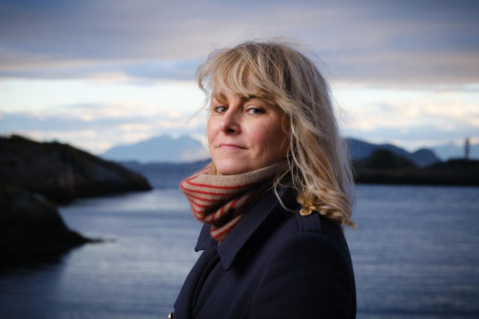 PRISBELØNNET. Ida Larmo kommer til Indre Salten for å fortelle om den grafiske romanen om senkingen av MS «Rigel» på Helgelandskysten.
 Foto: Arvid Arvola