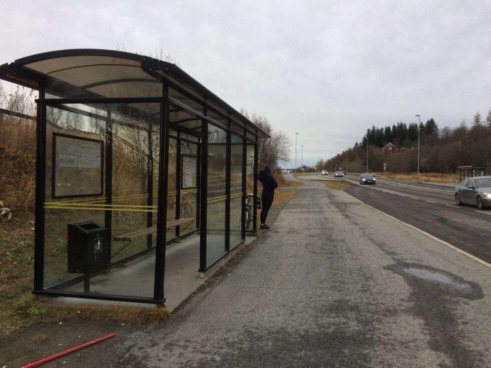 MÅTTE TA BUSS. Sist helg og mandag ble det kjørt buss for tog på Nordlandsbanen. Årsaken skal være sykdom blant lokførere. Foto: Frida Kalbakk