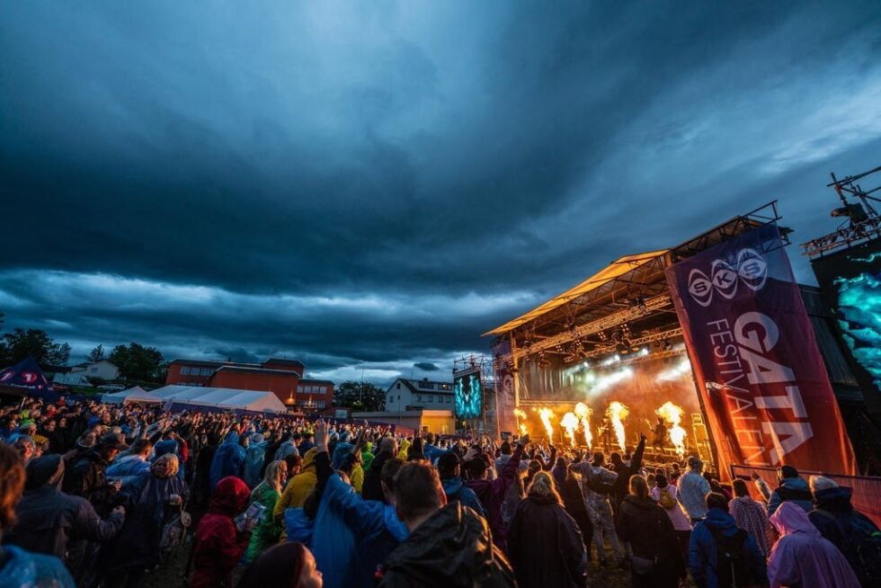 STOR PRODUKSJON. Gatafestivalen er et av eksemplen på noe av det som skjer i august i Indre Salten.
 Foto: Aleksander Ramsland