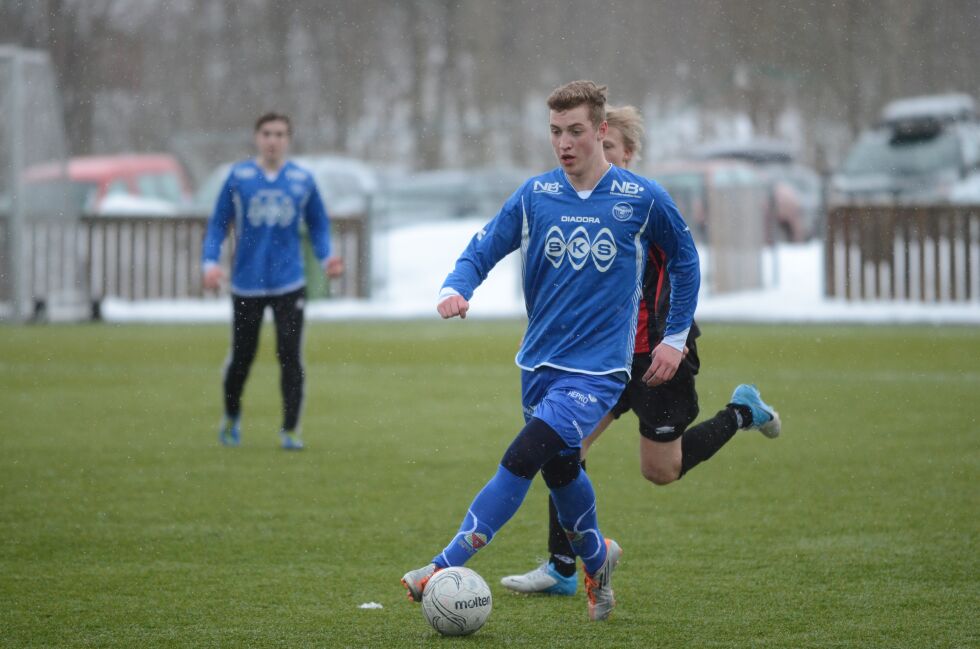Emil Pettersen scoret to, men Sprint tapte 3-5 mot Herøy/Dønna.
 Foto: Espen Johansen