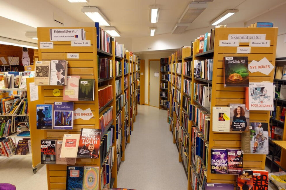 Biblioteket i Beiarn er et av bibliotekene der det foregår andre aktiviteter enn bare utlån.
 Foto: Bjørn Savstad