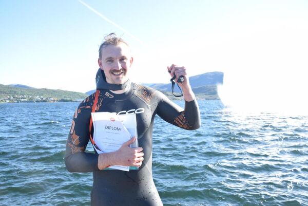 "Fauskevikingen" Arne (35): - Jeg kunne egentlig ikke svømme for et år siden