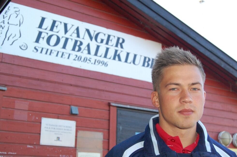 NY KLUBB. Daniel Stensland har scoret i tre divisjoner med Levanger. Nå gjør han comeback i Markabygda og håper å score i sjettedivisjon også. Foto: Stig Bjørnar Karlsen