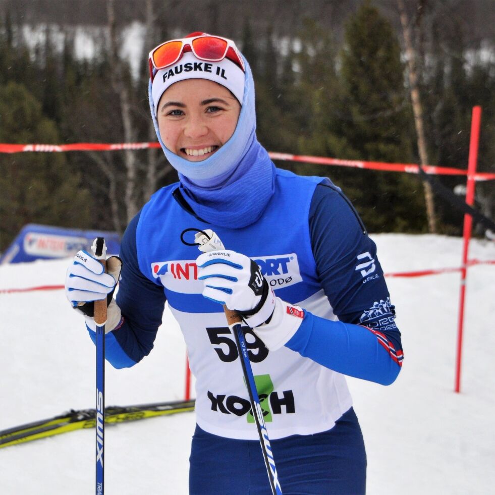 FORNØYD. Ingrid Mathisen avsluttet Norgescupen på Gålå med et løp hun mener er et steg i riktig retning.