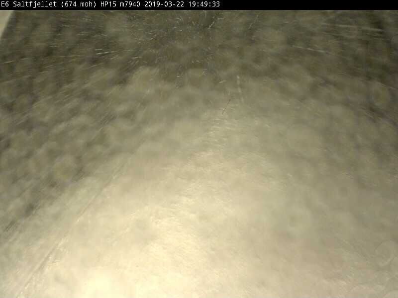 Slik er  sikten på Saltfjellet just nu. Webkamerafoto.