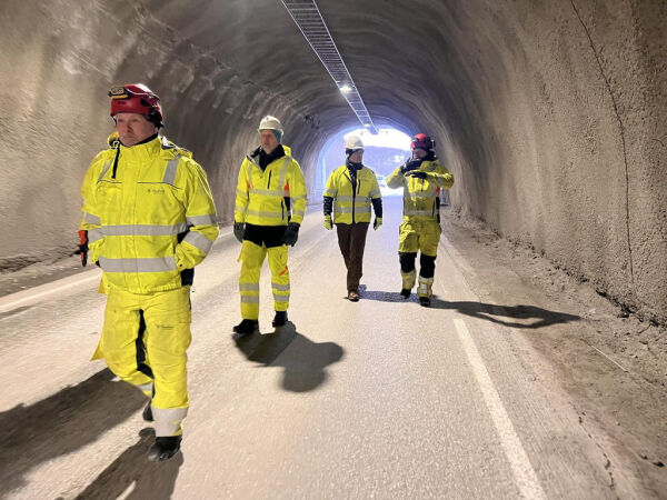 Tunnelene er blitt lysere, sikrere og har fått 4G