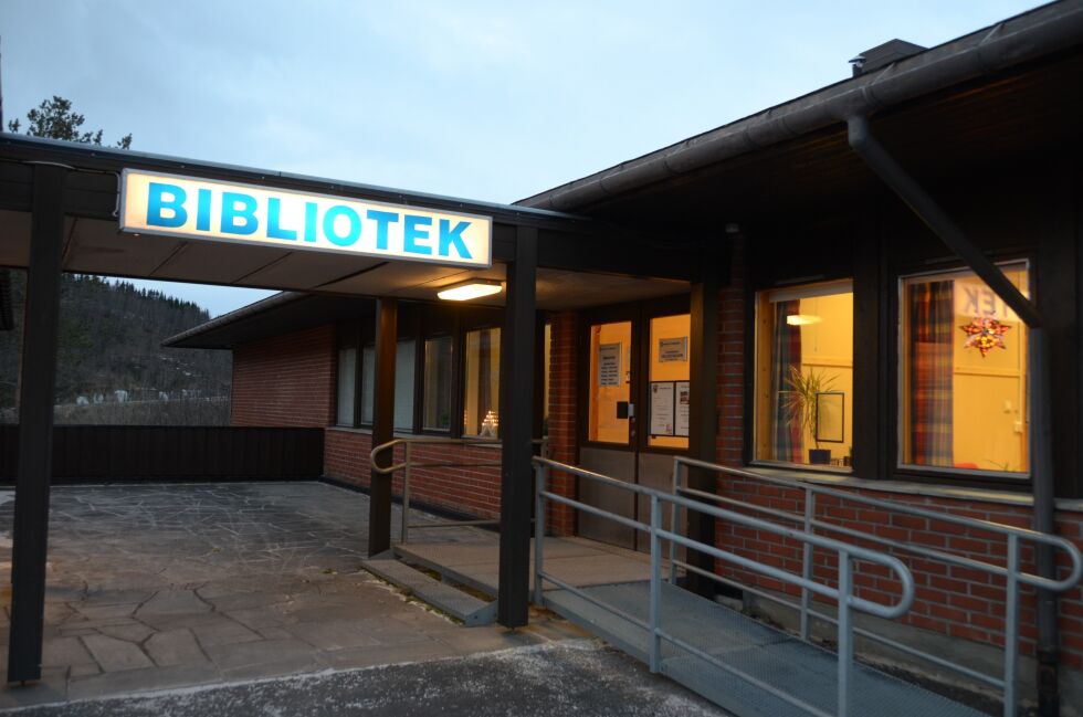 Sørfold bibliotek på Straumen.
 Foto: Eva S. Winther