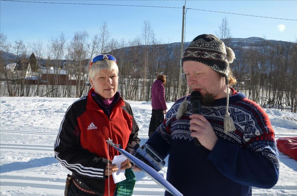 VETERANER. Randi Taarneby og Kjell Arne Hasselbergsen har vært med helt siden oppstarten av Polarlekene for 30 år siden. Alle foto: Sverre Breivik
