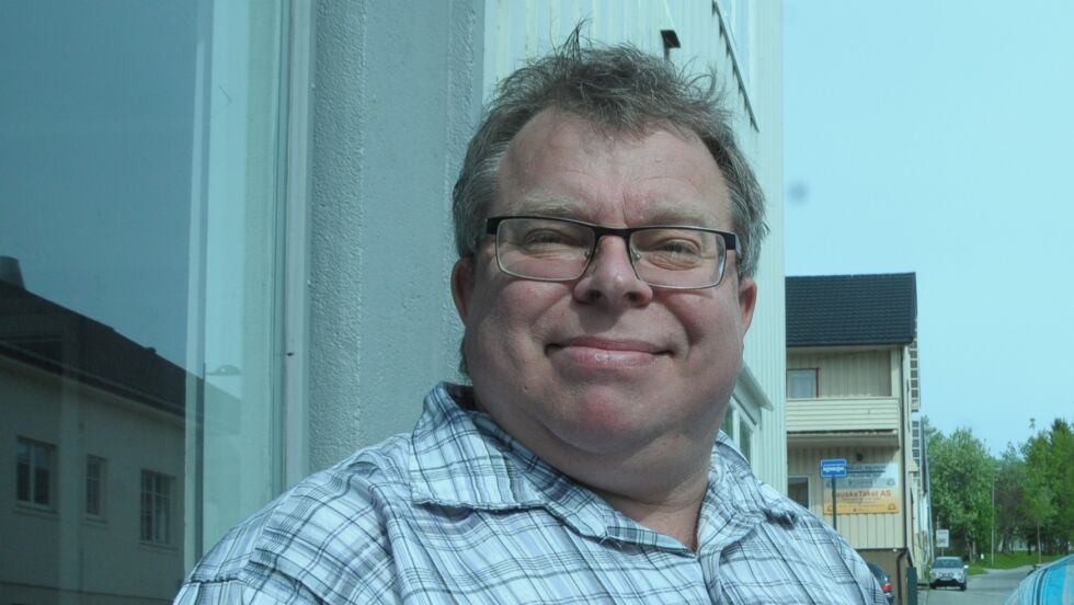 Journalist Lars Antonsen (56) gikk bort tirsdag etter kort tids sykdom.
 Foto: Arild Bjørnbakk
