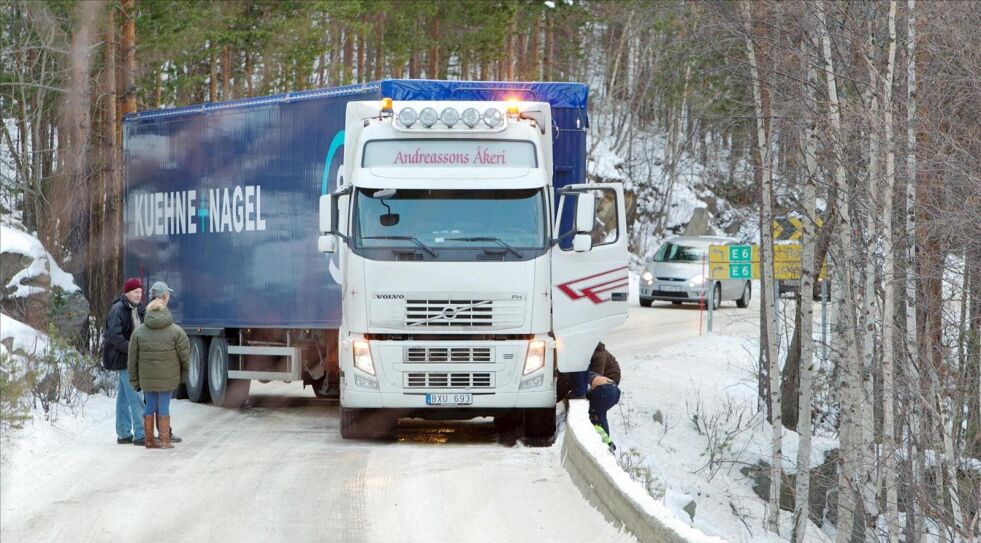 GLATT. Det meldes om vanskelige kjøreforhold på veiene i Indre Salten. Arkivfoto: Bjørn S. Fridtjofsen