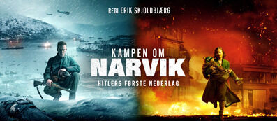 Billettene til førpremieren på Kampen om Narvik på Fauske kino går unna.
 Foto: StorylineNor