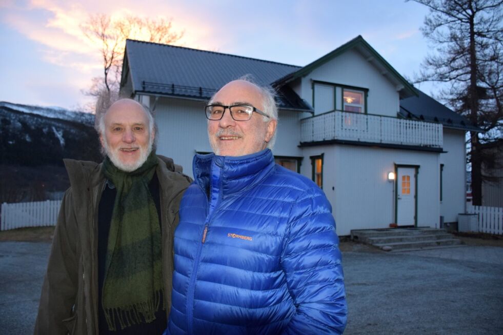 Brødrene Randolv og Gjermund Gryt er to av Skjerstads store ildsjeler.