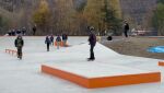 Åpning av skateparken på Øyra på Rognan