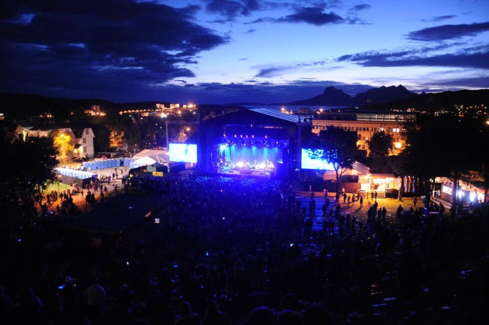 AVLYST. Parkenfestivalen i Bodø har vært et populært arrangement for folk i hele Salten og også utenfra. Nå blir den avlyst for andre år på rad.
 Foto: Helge Simonsen