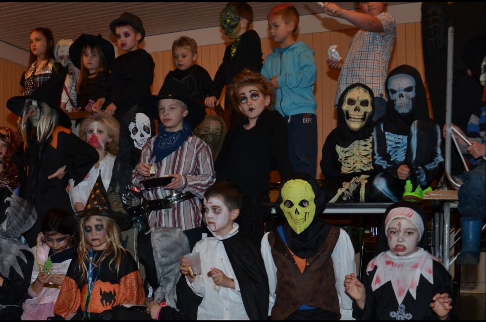Det nærmer seg Halloween, og tradisjonen tro blir det Halloween-party på Straumen.
 Foto: Arkiv