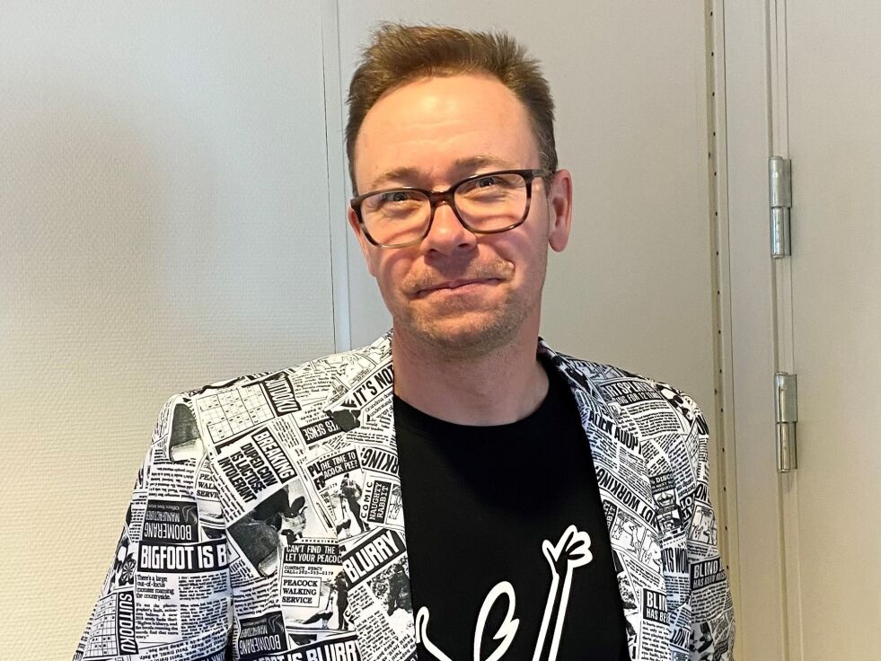 Kenneth Strømsvåg er ny journalist i Saltenposten og føler seg godt mottatt.
