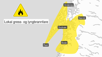 - Store områder kan bli berørt