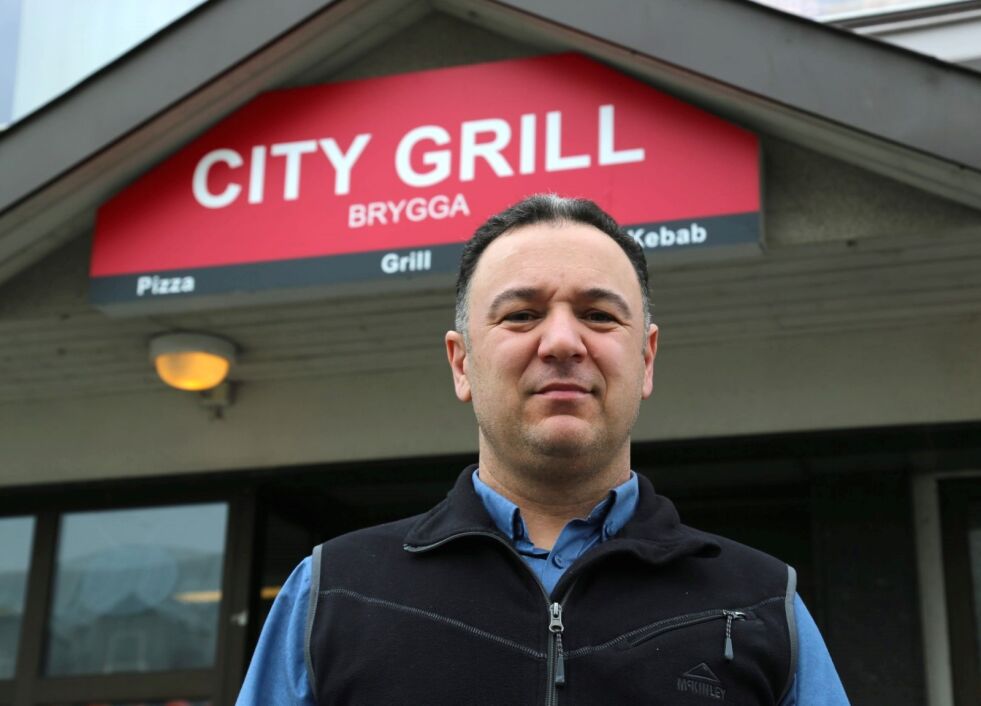 NYTT. Kerem Anlar starter nå opp City Grill gatekjøkken midt i Fauske sentrum. Han driver også Bryggekanten restaurant. Begge foto: Bjørn L. Olsen