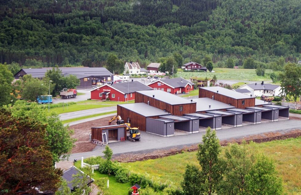 FERDIG. Moldjord Bygg & Anlegg er ferdig med seks leiligheter på Storjord, nå skal de selges.
 Foto: Beiarn kommune