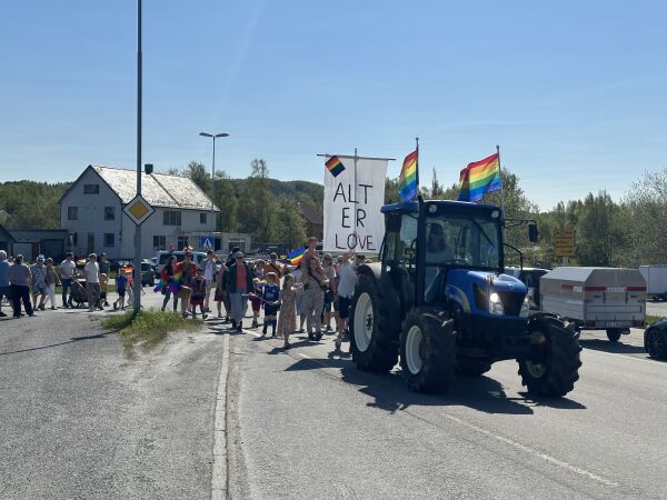 Tidenes første Pride-parade i Fauske kommune