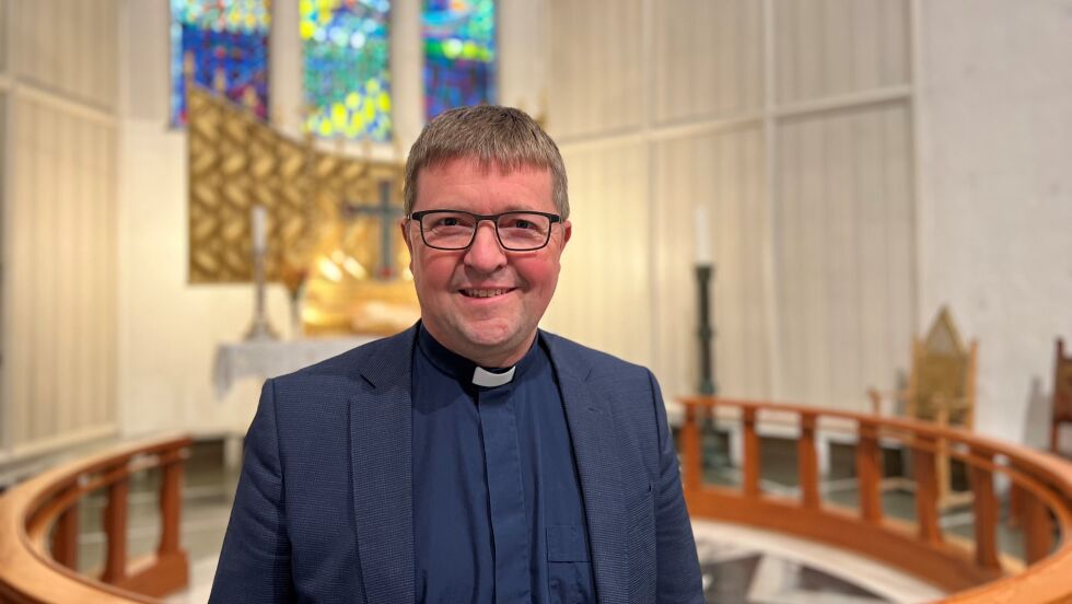 Svein Valle som er ny biskop i Sør-Hålogaland bispedømme. Foto: Den norske kirke