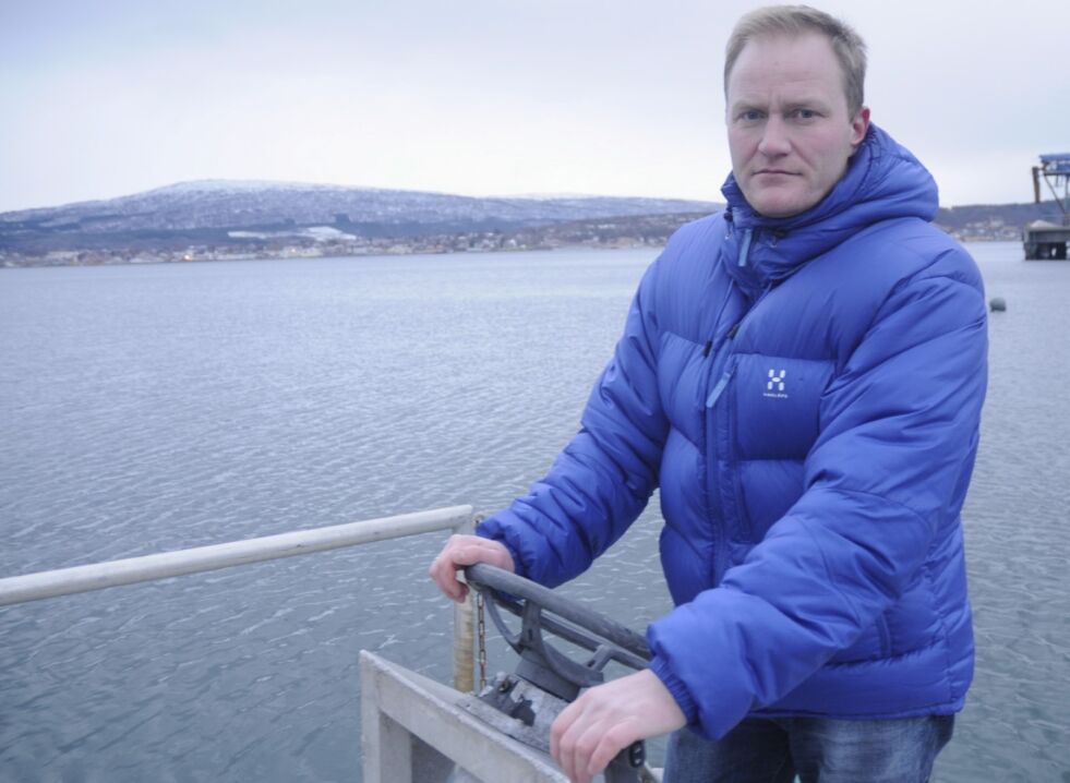 KVALITET. Daglig leder i Salten Aqua AS, Geir Wenberg er stolt over å kunne dokumentere hvilke høye krav produksjonen av laks i Skjerstadfjorden tilfredsstiller. Arkivfoto: Arild Bjørnbakk