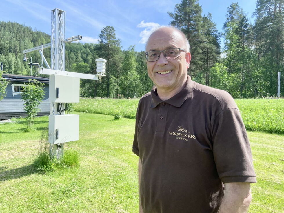 VIKTIG PÅDRIVER. Tommy Edvardsen ved Nordnes Kro &amp; Camping har vært en pådriver og hatt en sentral rolle i etableringen av det nye tilbudet sammen med prosjektleder i Saltdal Utvikling.
 Foto: Kenneth Strømsvåg