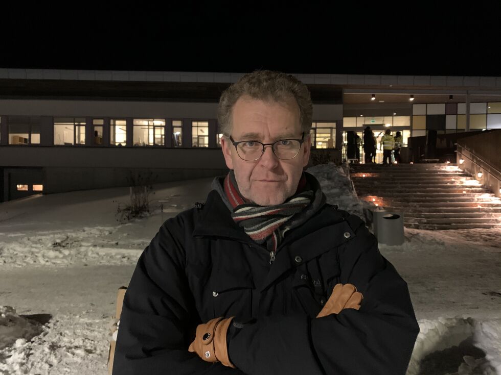 KAMPKLAR. - Vi finner oss ikke i at skoletilbudet raseres med denne sentraliseringa, sier Sverre Breivik, varaordfører i Saltdal.
 Foto: Linn Braseth-Gulliksen