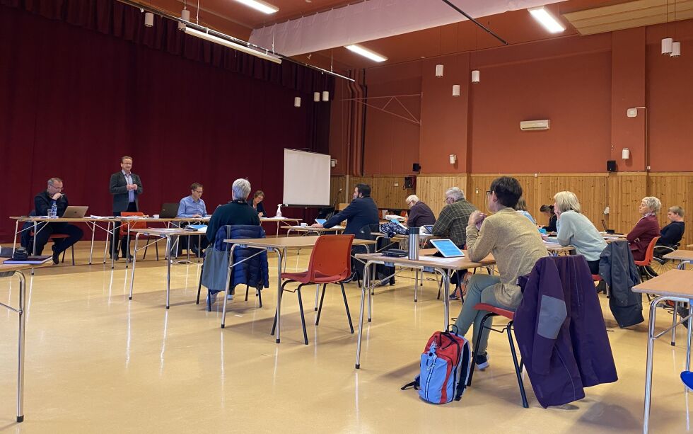Kommunestyret i Sørfold vedtok med knappest mulig flertall å ikke opprette noe driftsutvalg denne politiske perioden.
 Foto: Eva S. Winther