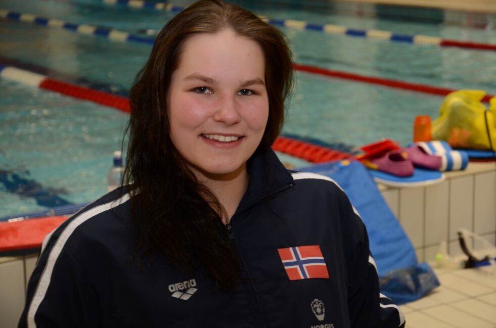 TIL EM. Sara Josefine Hanssen representerer Norge i europamesterskapet i svømming for funksjonshemmede i nederlandske Eindhoven tidlig i august.