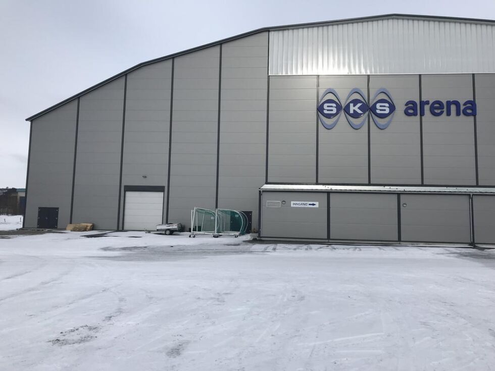 STENGER. Fauske/Sprint låser døra til SKS Arena fram til og med 2. januar 2022.
 Foto: Espen Johansen