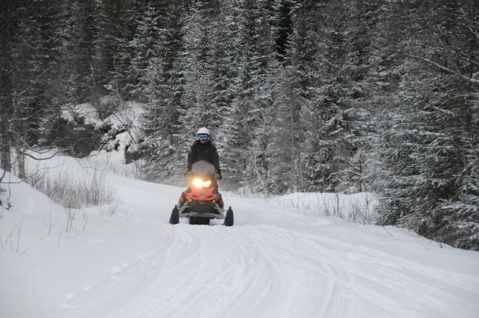 MANGE ANMELDT. I fjor ble 110 personer anmeldt for ulovlig motorferdsel på snøskuter. Anmeldelsene var fordelt over hele landet med flest i Troms og Finnmark, Nordland og Viken.
 Foto: Frida Kalbakk