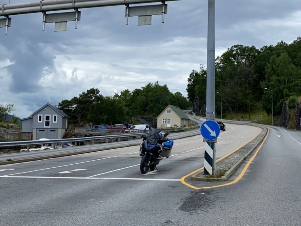 FØRST I KØEN. Øyeblikksbilde fra et fergeleie på Vestlandet sommeren 2020. Slik så det ikke ut i Nordland...
 Foto: Eva S. Winther