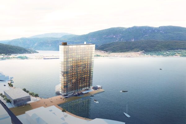 - Tower hotell privatiserer ikke strandpromenaden