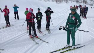 Skitrening med Therese Johaug