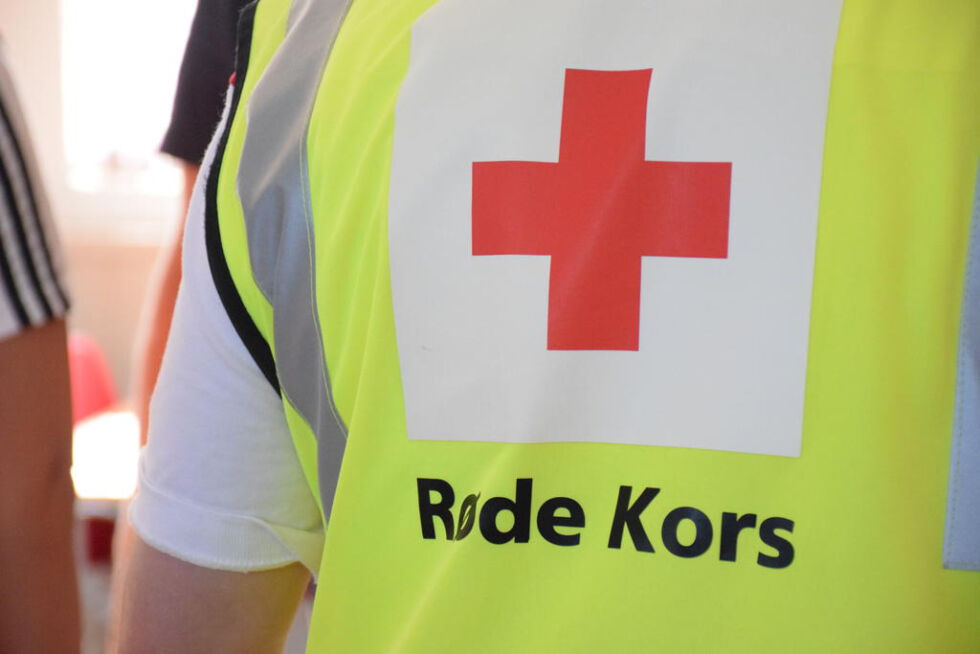 Røde Kors i Nordland fikk 30.000 kroner fra fylkeskommunen til beredskap i påsken.
 Foto: Ina Sand Solli