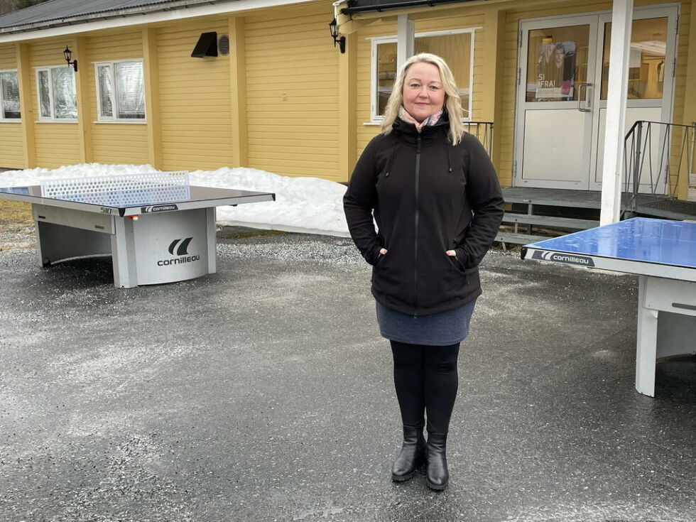 Rektor Trude Gleinsvåg ved Røsvik skole kan også få det administrative ansvaret for barnehagen.
 Foto: Røsvik skole