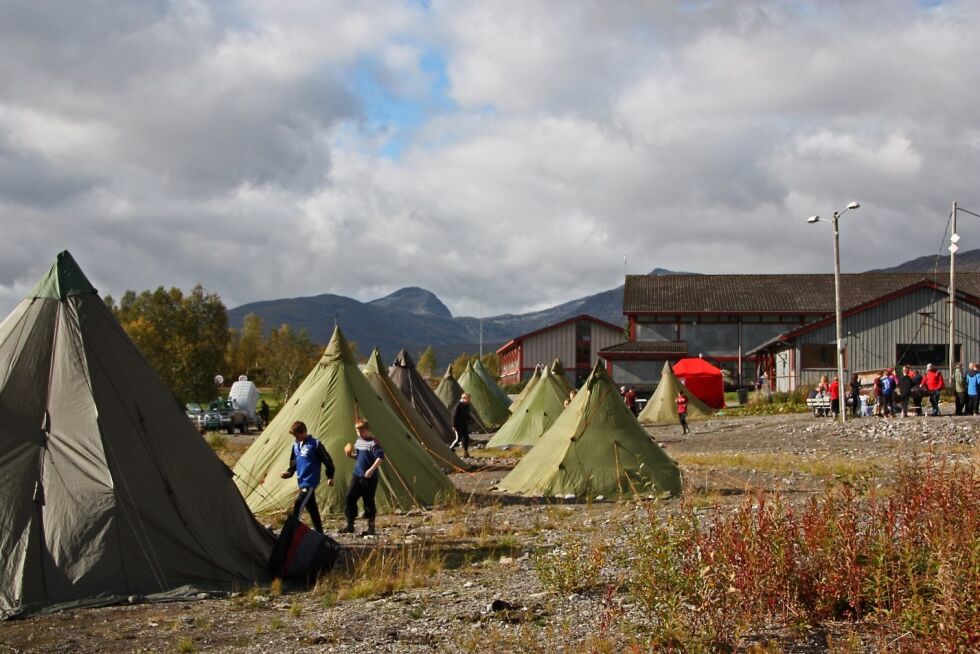I år skal basecamp Salten foregå i Steigen. Snart går påmeldingsfristen ut. Her er et bilde fra da basecampen var i Valnesfjord.
 Foto: Arkiv
