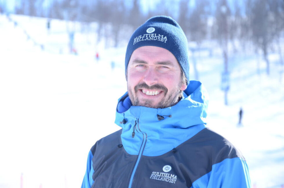 Endre Grønnslett, daglig leder Sulitjelma fjellandsby
 Foto: Espen Johansen