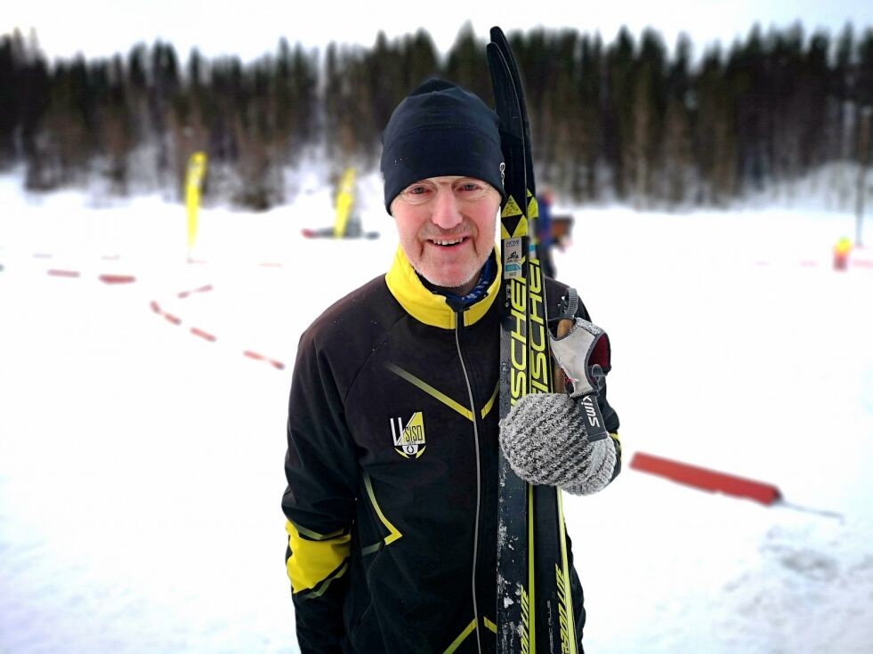 IVRIG I SPORET. Erling Pedersen er ivrig i skisporet, og det har han vært i mange år. I helga gikk han Birken for 27. gang, og kom på en 3. plass i sin klasse.
 Foto: Tarjei Abelsen