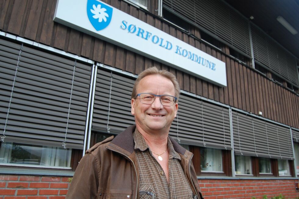 Ordfører i Sørfold, Gisle Hansen.
 Foto: Stig Bjørnar Karlsen