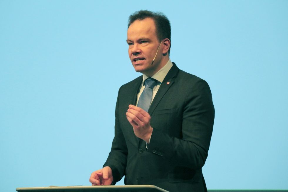 Fylkesrådsleder Tomas Norvoll.
 Foto: Trond-Erlend Willassen