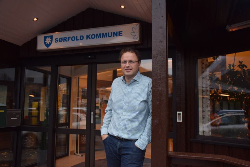 Stig Arne Holtedahl er ny rådmann i Sørfold.
 Foto: Eva S. Winther