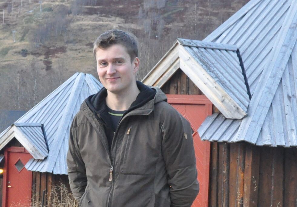 SNART KLARE. Daglig leder for Arctic Cabins, Tor Olav Lundal er glad for at det bare ble materielle skader under brannen natt til torsdag. Arkivfoto: Sylvia Bredal