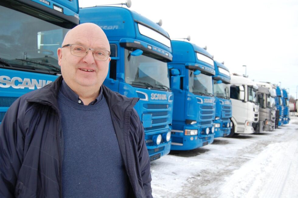 DYKTIG SELGER. Torstein Setså har omsatt lastebiler for 283 millioner kroner i 2020. Det er klar ny rekord.
 Foto: Stig Bjørnar Karlsen